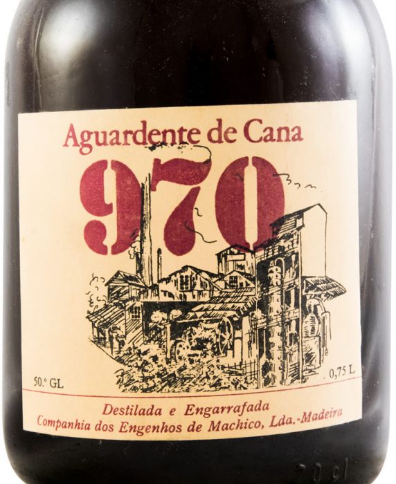 Aguardente de Cana 970 (garrafa antiga) 75cl