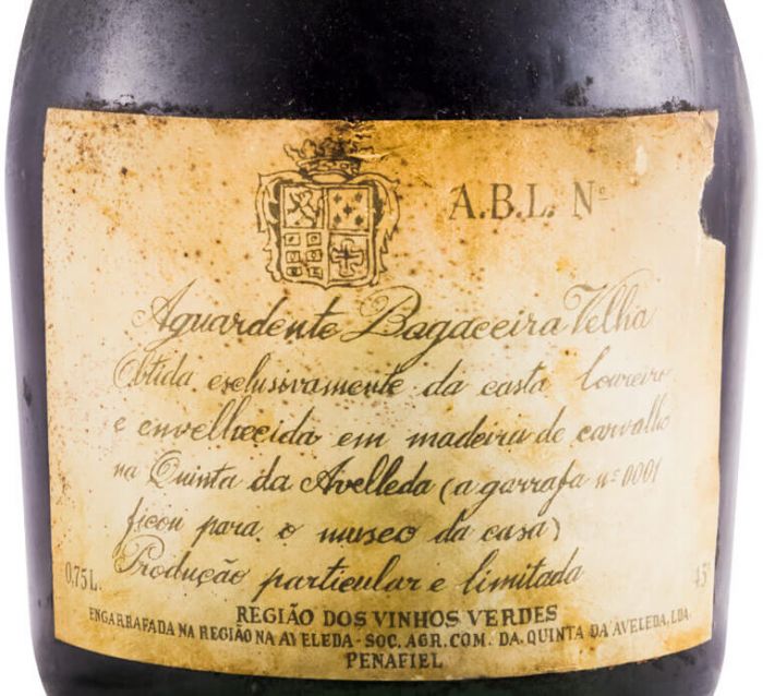 Aguardente Bagaceira Aveleda Velha ABL 75cl