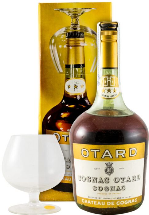 Cognac Otard 3 Stars w/Glass