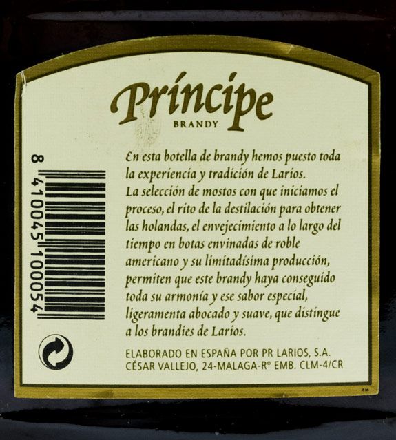 Brandy Principe Reserva Especial