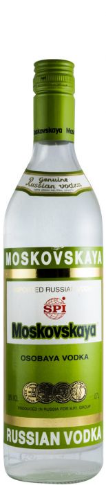 Vodka Moskovskaya (old bottle)