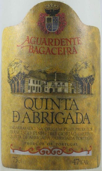 Grape spirit Quinta da Abrigada 75cl