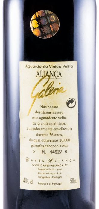 Wine Spirit Aliança Galeria XO 50cl