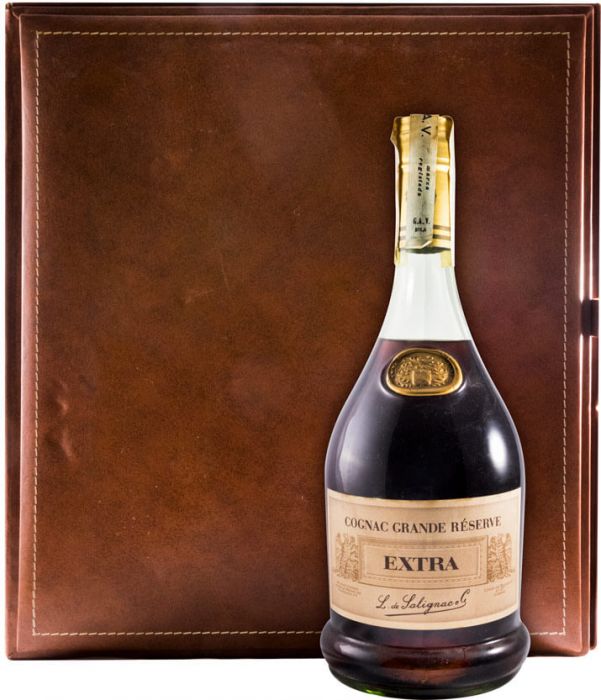 Cognac L. de Salignac Grande Reserve Extra c/6 Copos 1,5L