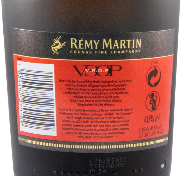 Cognac Rémy Martin VSOP