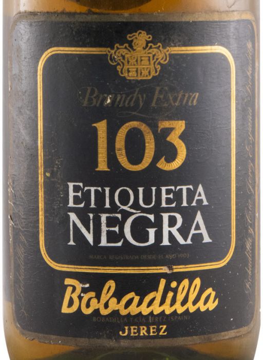 Brandy 103 Etiqueta Negra Bobadilla Extra