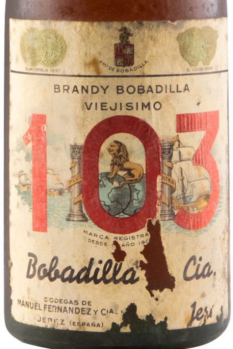 Brandy 103 Bobadilla Y Cia Viejisimo