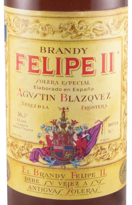 Brandy Felipe II Solera Especial 1L