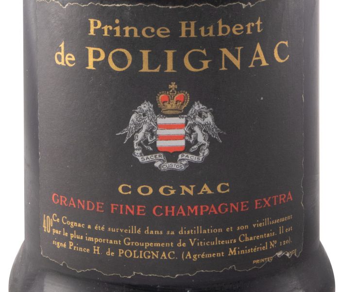 Cognac Prince Hubert de Polignac Grande Fine Champagne Extra