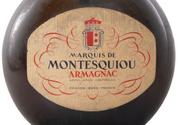 Armagnac Marquis de Montesquiou (garrafa antiga)