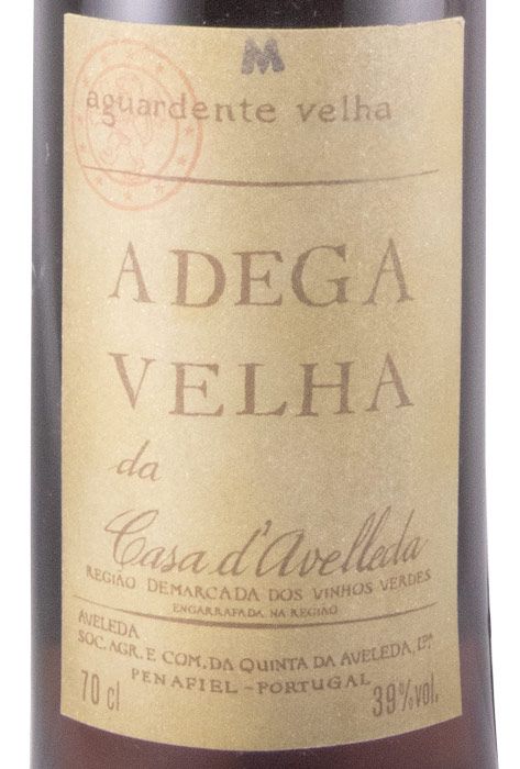 Aguardente Vínica Adega Velha Cristal c/Decanter