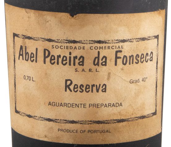 Aguardente Vínica Abel Pereira da Fonseca Reserva Preparada