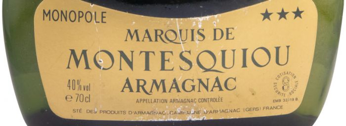 Armagnac Marquis de Montesquiou 3 Stars