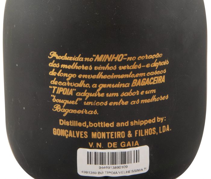 Aguardente Bagaceira Tipóia Velhíssima 75cl