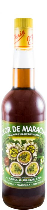 Passion Fruit Liqueur J. Faria & Filhos