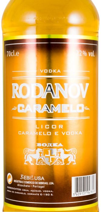 Vodka Caramelo Rodanov
