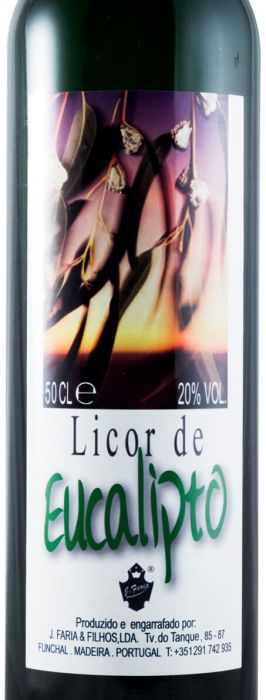 Liqueur of Eucalipt J. Faria & Filhos 50cl