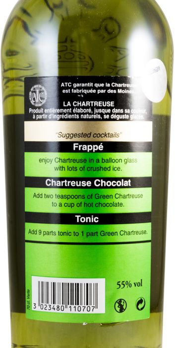 Licor Chartreuse Verde