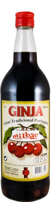 Ginja Liqueur Milbar w/Berries 1L