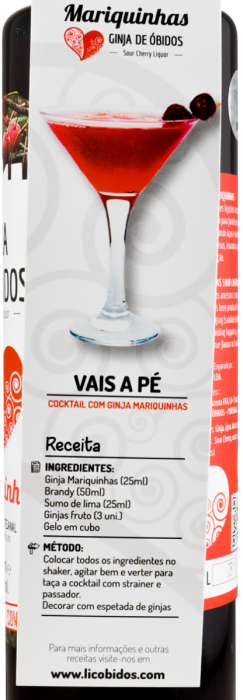 Licor de Ginja Mariquinhas c/Fruto