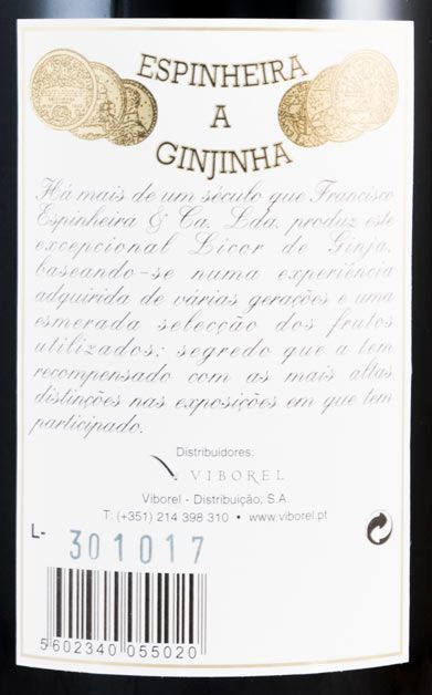 Ginja Liqueur Espinheira 1L