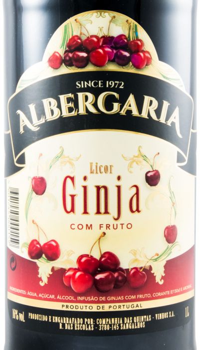 Licor de Ginja Albergaria c/Fruto 1L