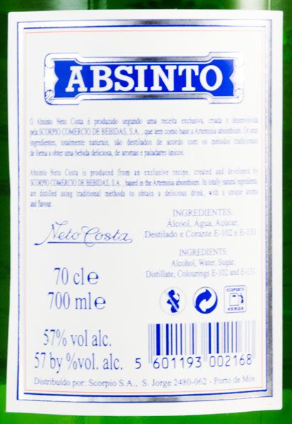Absinthe Neto Costa