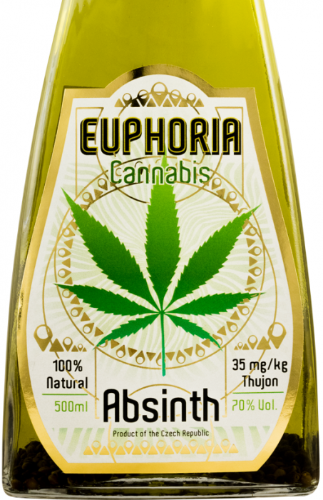 Absinto Euphoria Cannabis 50cl