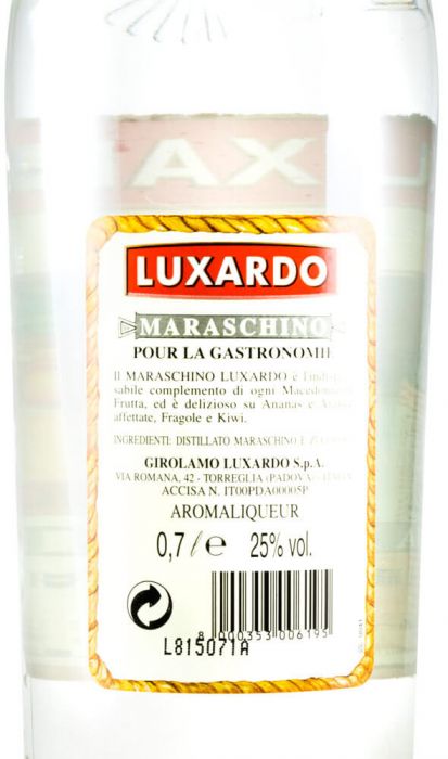 Liqueur Luxardo Maraschino