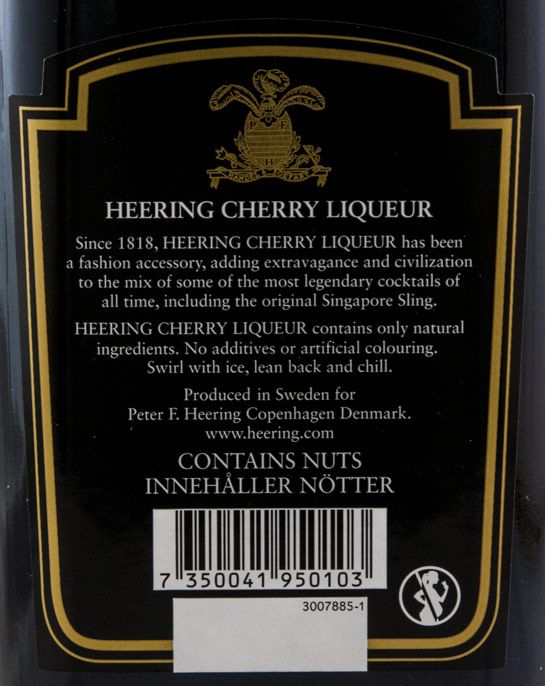 Cherry Heering 200 years w/Glasses