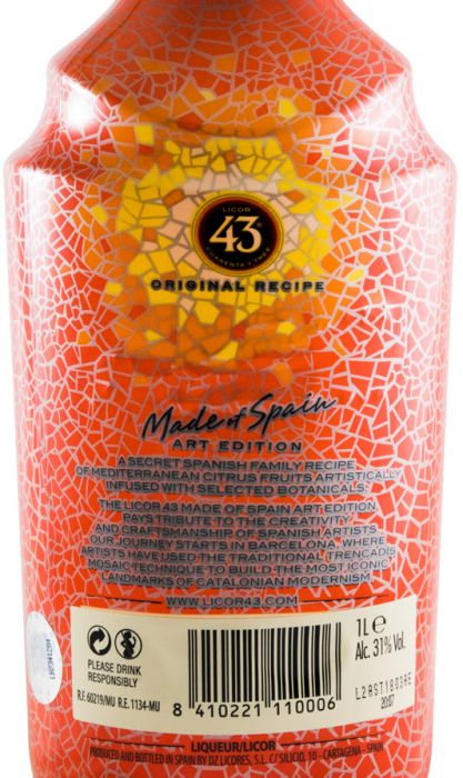 Licor 43 Made of Spain Art Edition 1L