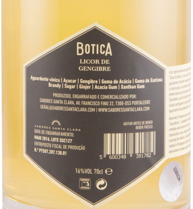 Ginger Liqueur Botica