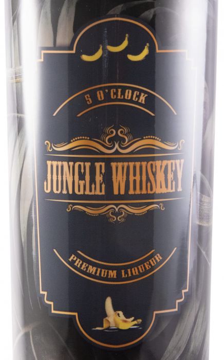 Licor de Whisky 5 O'Clock Jungle Banana 1L