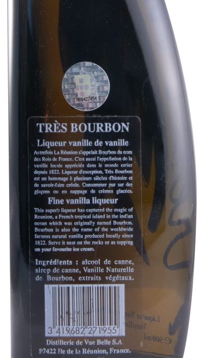 Vanilla Liqueur Très Bourbon 50cl