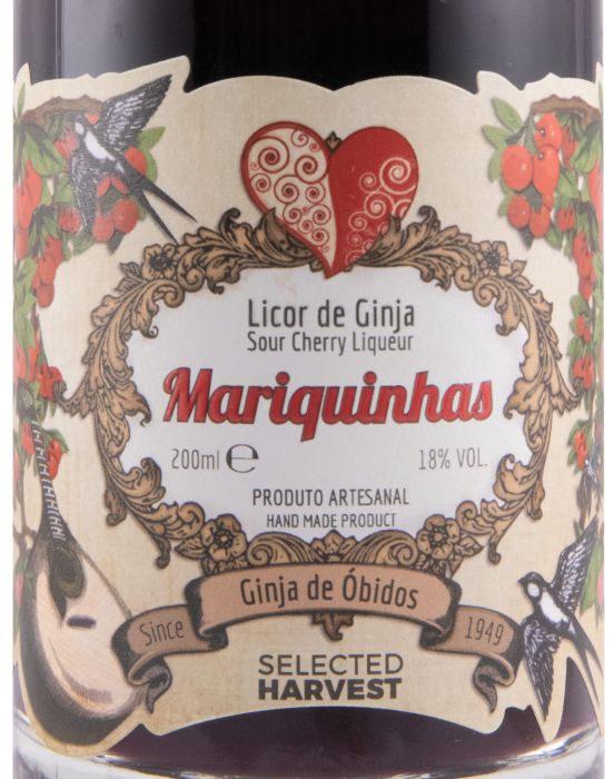 Licor de Ginja Mariquinhas Gourmet 20cl