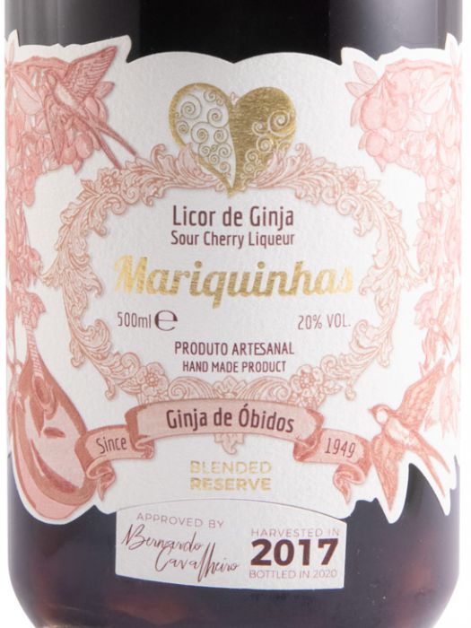 Licor de Ginja Mariquinhas Reserva Blended 50cl