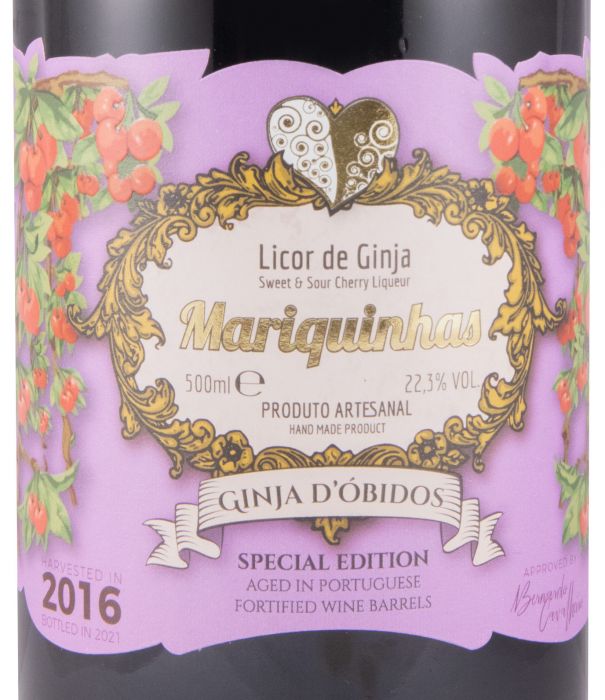 2016 Licor de Ginja Mariquinhas Special Edition (engarrafado em 2021) 50cl