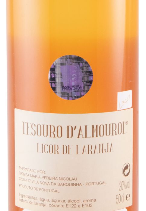 Licor de Laranja Tesouro d'Almourol 50cl