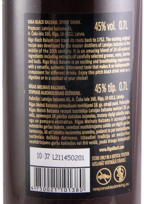 Bitter Riga Black Balsam