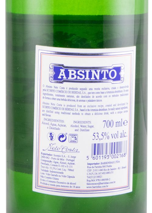 Absinto Neto Costa 53,5%