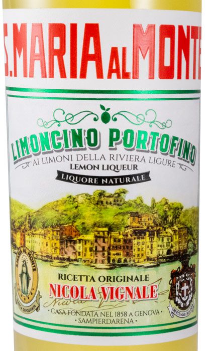 Licor Limoncino Portofino S. Maria al Monte