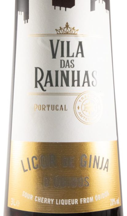 Licor de Ginja de Óbidos Vila das Rainhas (com fruto) 3L