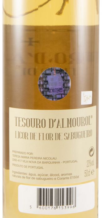 Licor de Flor de Sabugueiro Tesouro d'Almourol 50cl