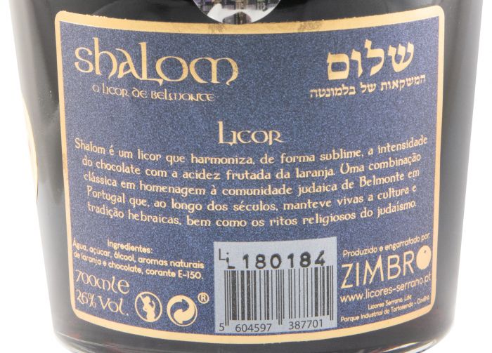 Licor de Belmonte Shalom