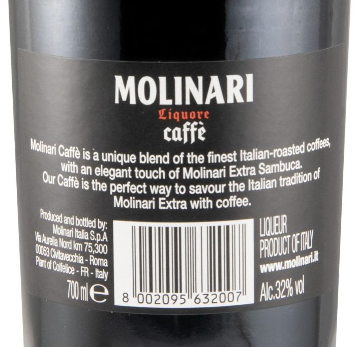 Licor Molinari Caffè