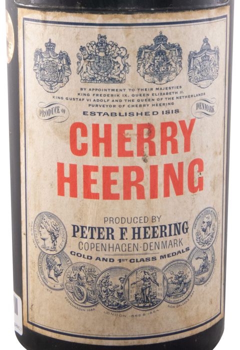 Licor de Cereja Peter Heering (garrafa antiga)