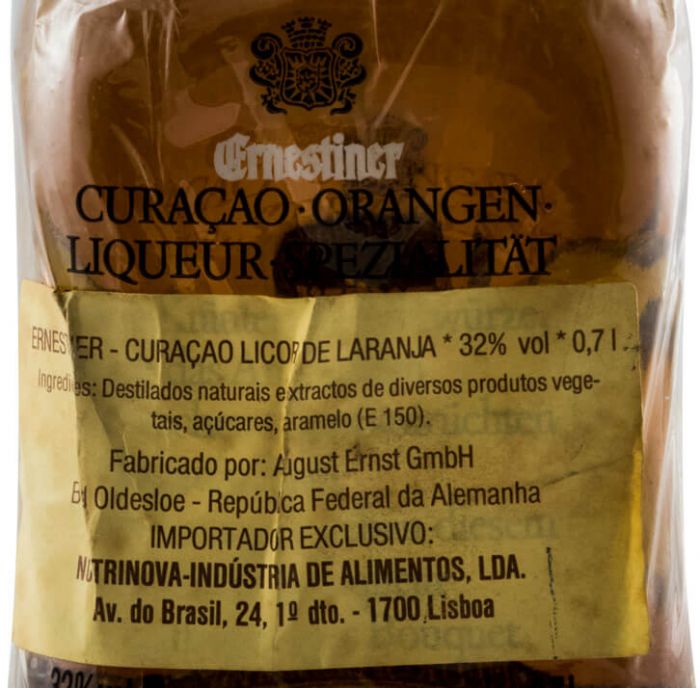 Liquor Curacao Orange Ernestiner