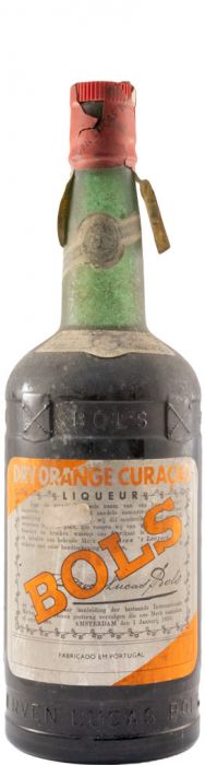 Licor Dry Orange Curaçao Bols (garrafa antiga)