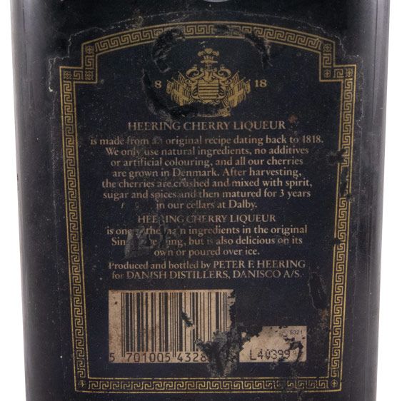 Cherry Liqueur Peter Heering (old label) 1L