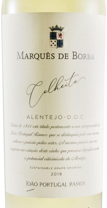 2018 João Portugal Ramos Marquês de Borba branco